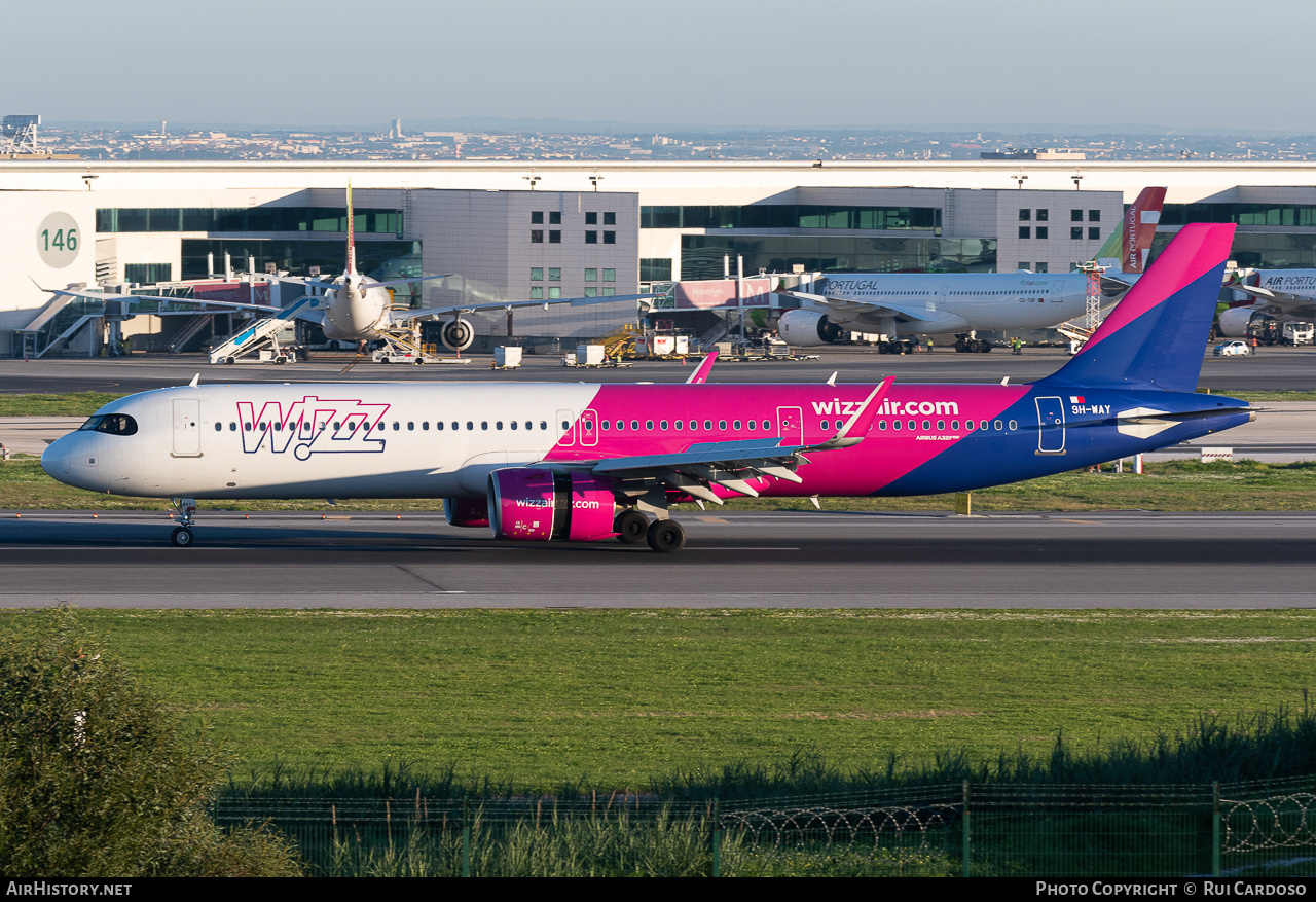 Aircraft Photo of 9H-WAY | Airbus A321-271NX | Wizz Air | AirHistory.net #634825