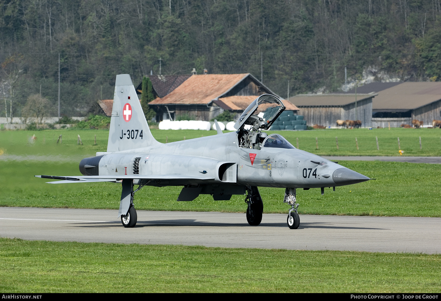 Aircraft Photo of J-3074 | Northrop F-5E Tiger II | Switzerland - Air Force | AirHistory.net #634830