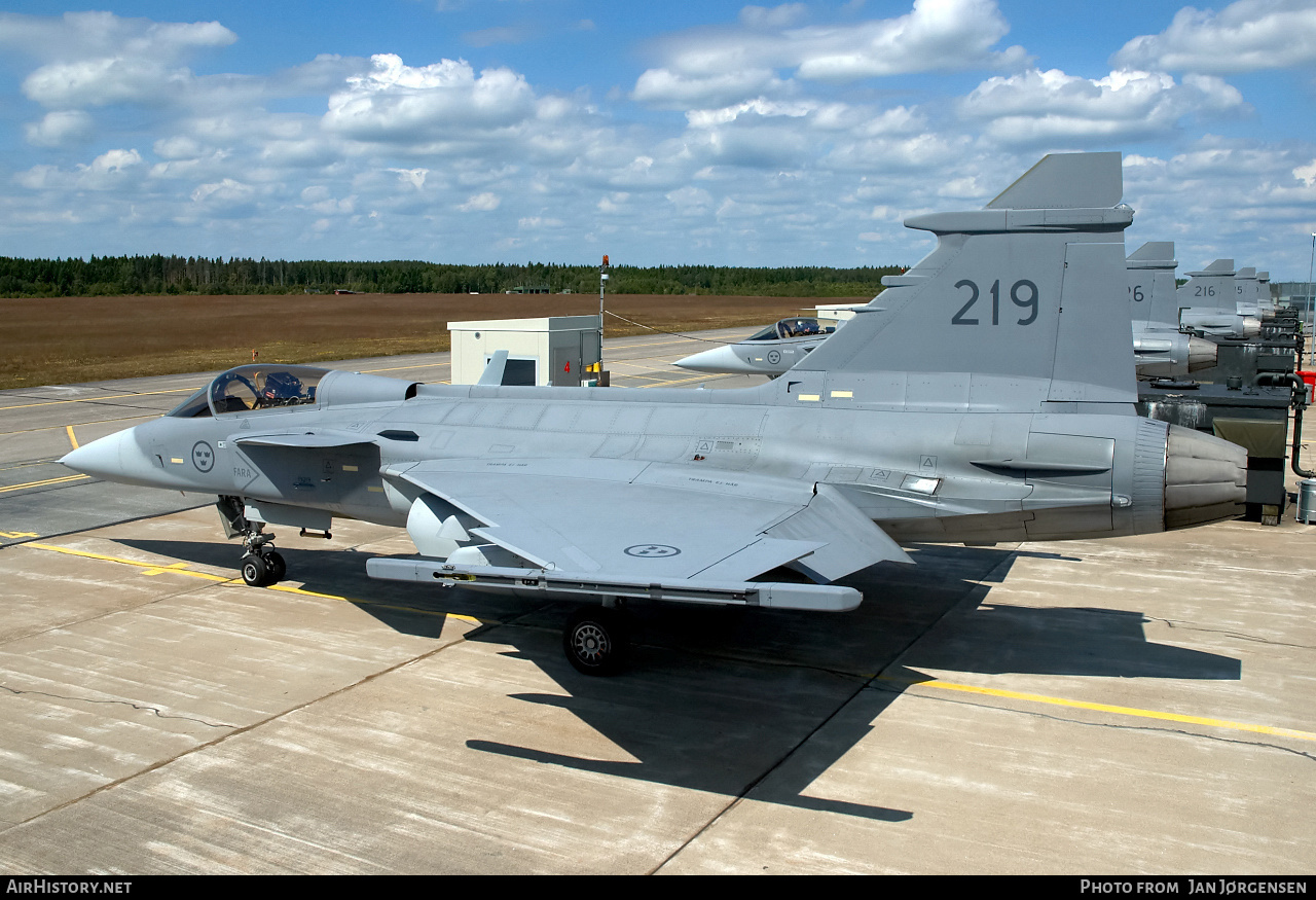 Aircraft Photo of 39219 | Saab JAS 39C Gripen | Sweden - Air Force | AirHistory.net #634832