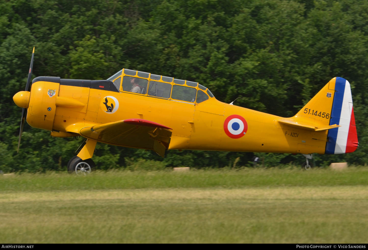 Aircraft Photo of F-AZCV / 51.14456 | North American T-6G Texan | France - Air Force | AirHistory.net #634835