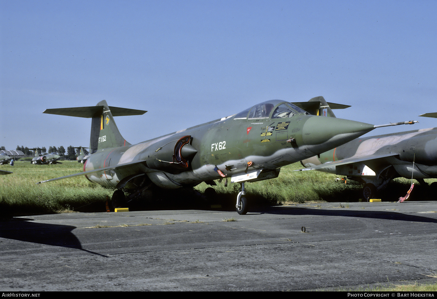 Aircraft Photo of FX62 | Lockheed F-104G Starfighter | Belgium - Air Force | AirHistory.net #634838