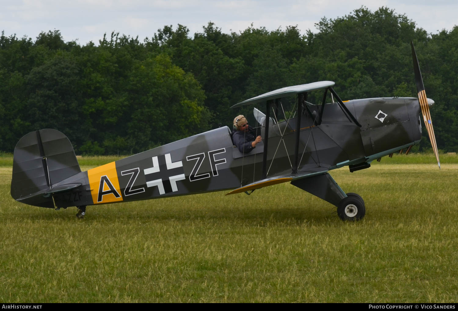 Aircraft Photo of F-AZZF | CASA 1.131E Jungmann | Germany - Air Force | AirHistory.net #634851