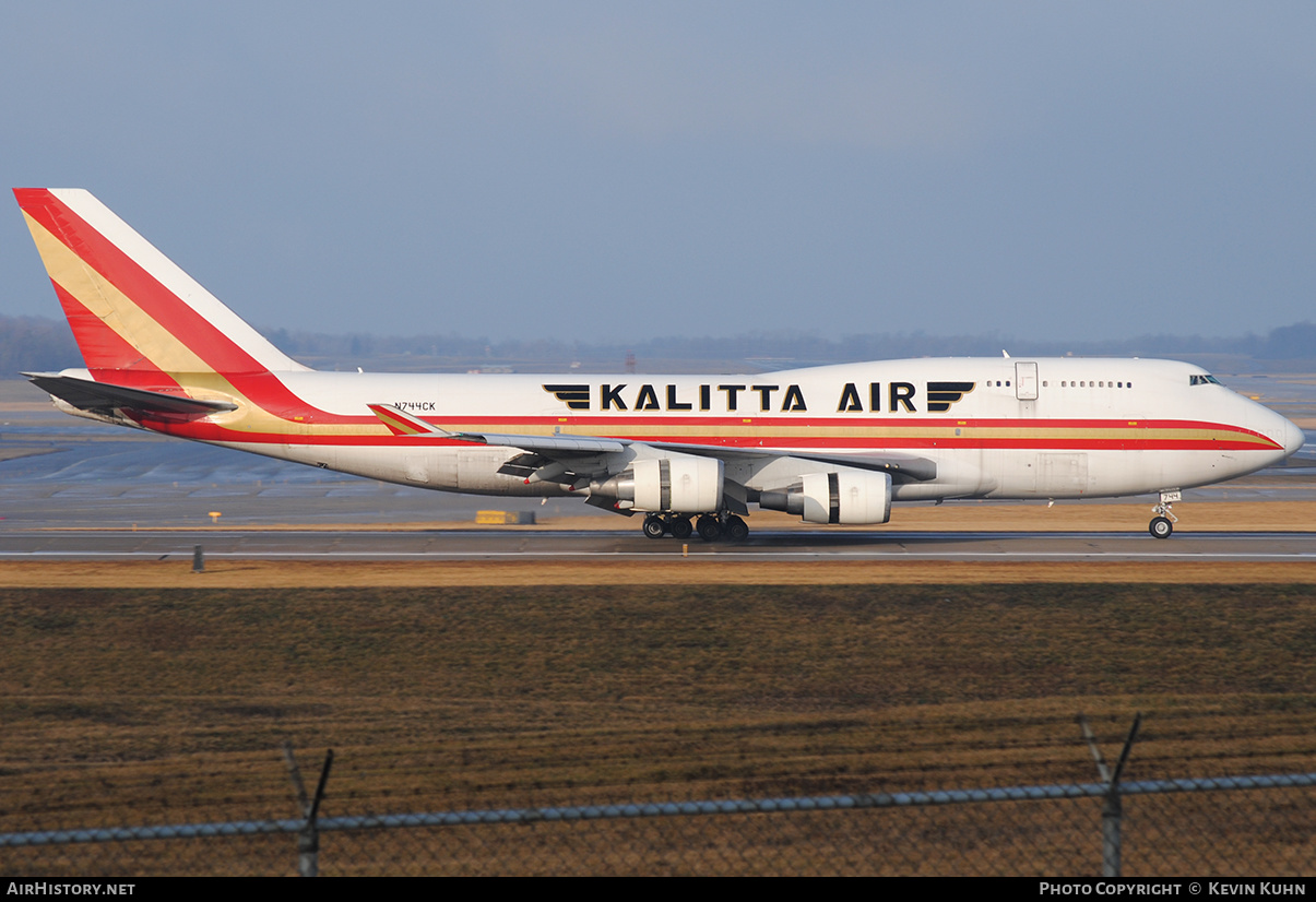 Aircraft Photo of N744CK | Boeing 747-446(BCF) | Kalitta Air | AirHistory.net #634856