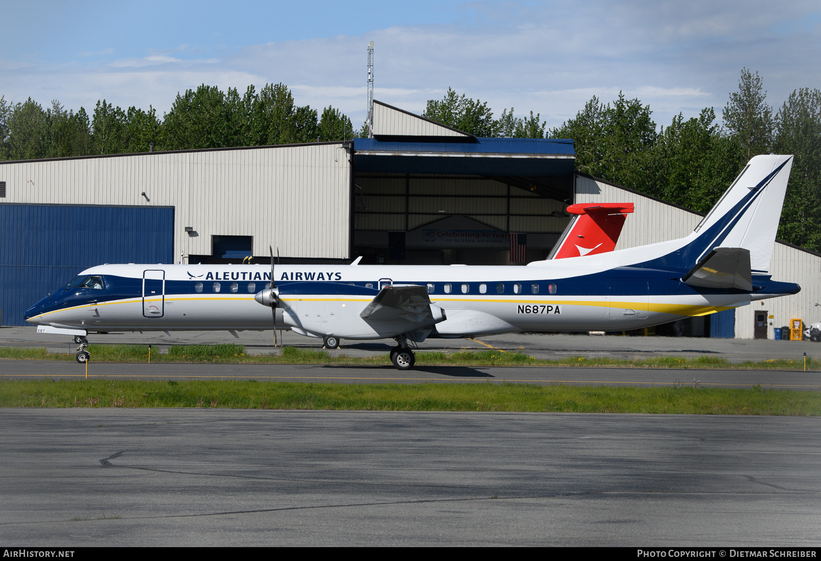 Aircraft Photo of N687PA | Saab 2000 | Aleutian Airways | AirHistory.net #634866