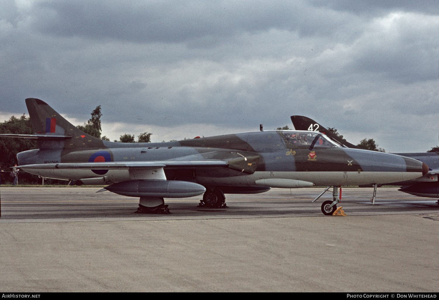 Aircraft Photo of WV318 | Hawker Hunter T7A | UK - Air Force | AirHistory.net #634870