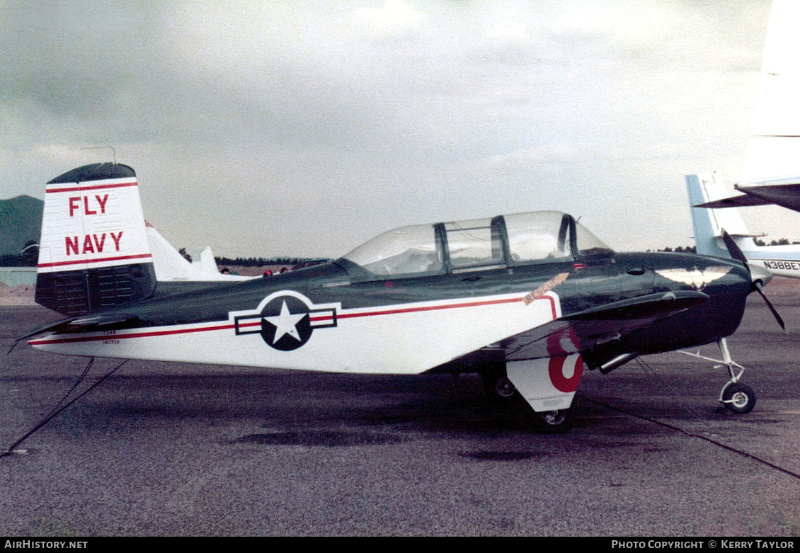 Aircraft Photo of 140938 | Beech T-34B Mentor | USA - Navy | AirHistory.net #634874