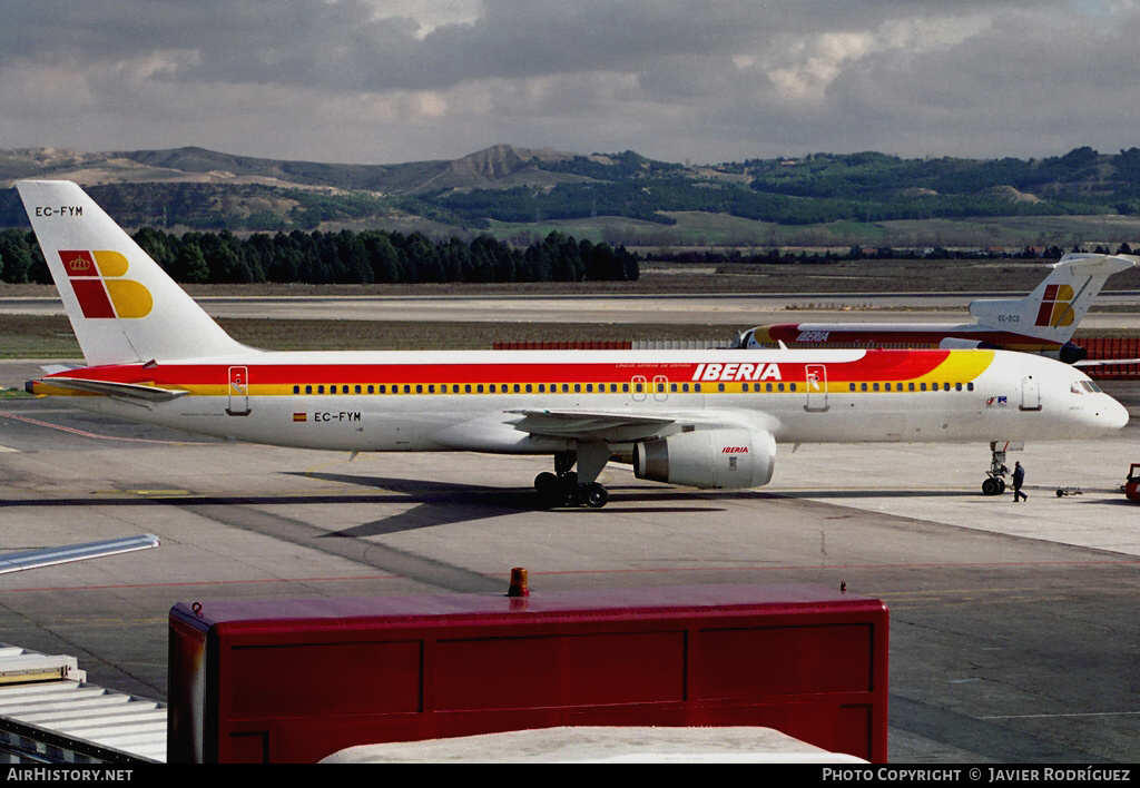 Aircraft Photo of EC-FYM | Boeing 757-256 | Iberia | AirHistory.net #634878