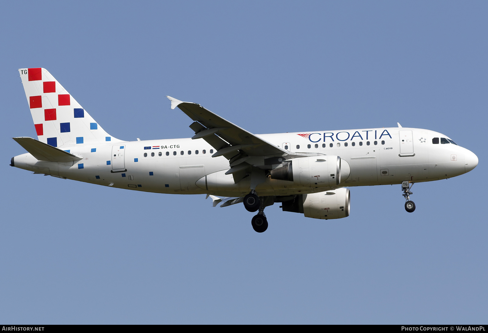 Aircraft Photo of 9A-CTG | Airbus A319-112 | Croatia Airlines | AirHistory.net #634884