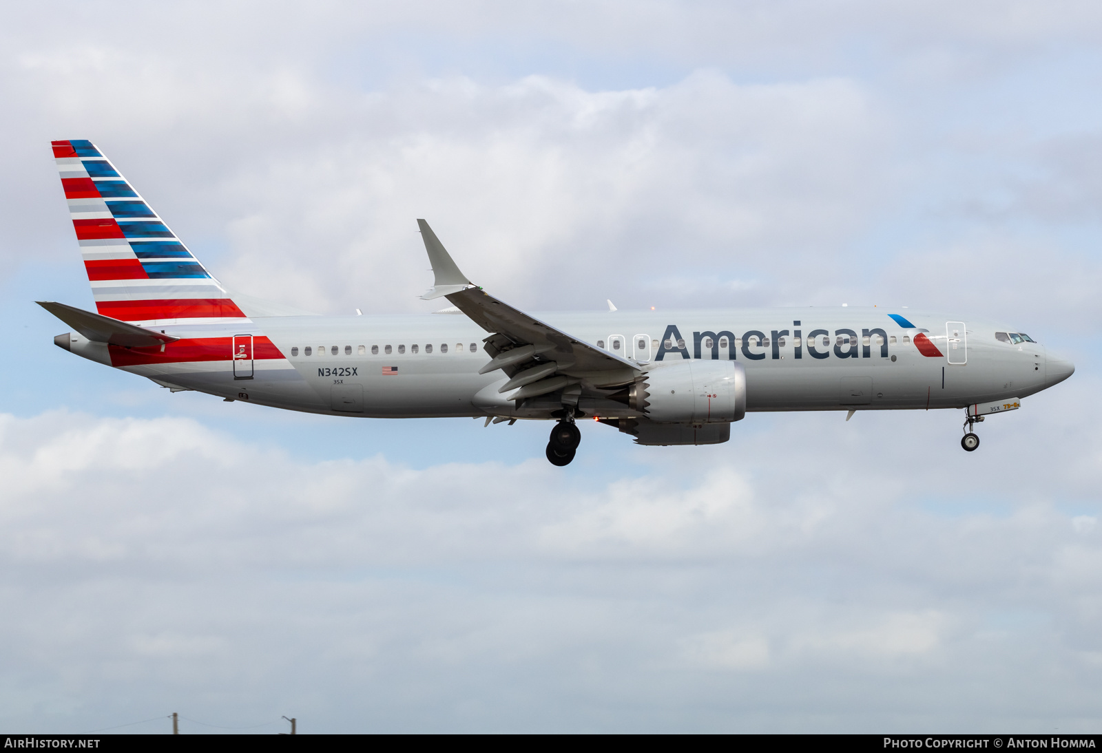 Aircraft Photo of N342SX | Boeing 737-8 Max 8 | American Airlines | AirHistory.net #634891