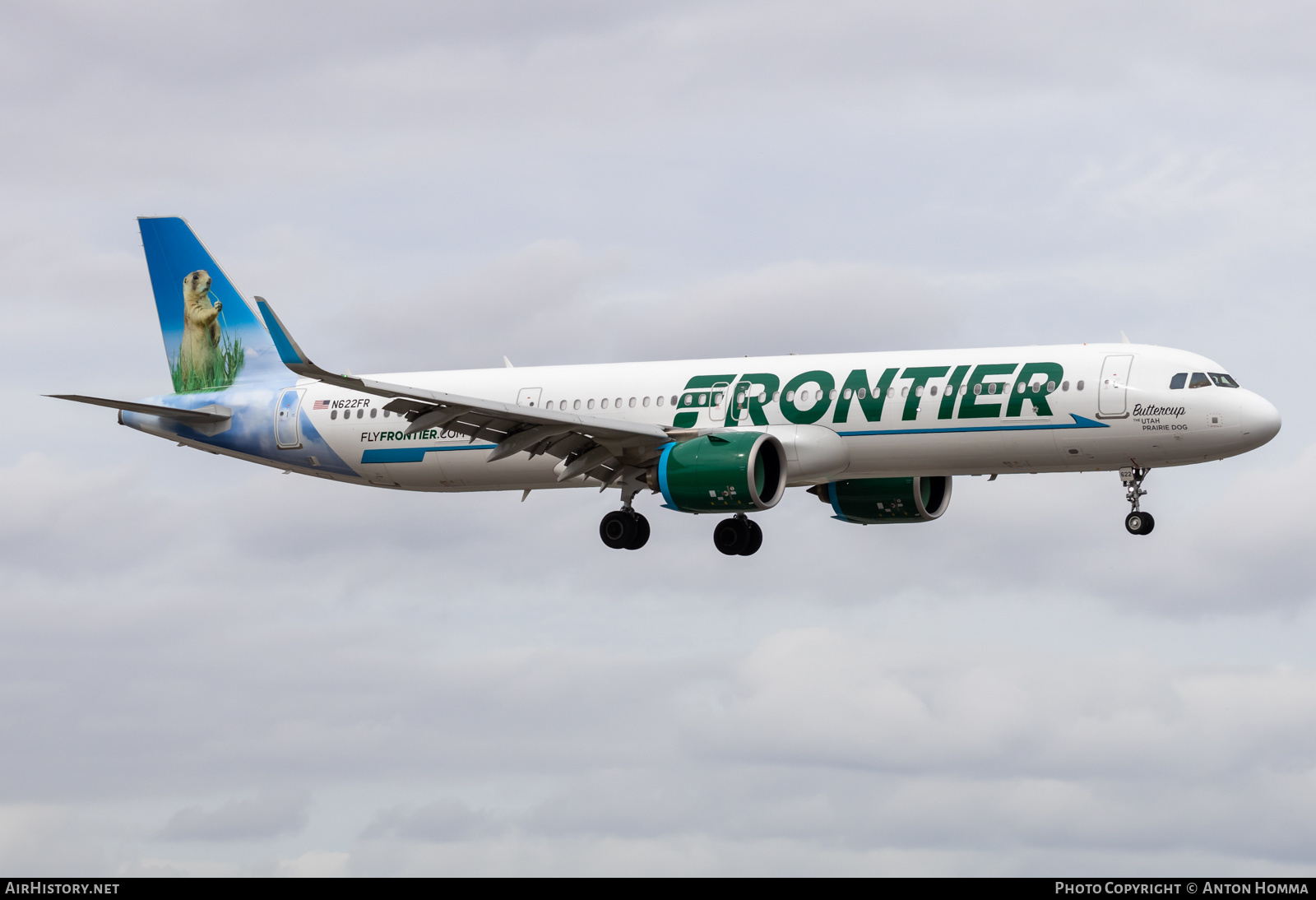 Aircraft Photo of N622FR | Airbus A321-271NX | Frontier Airlines | AirHistory.net #634898