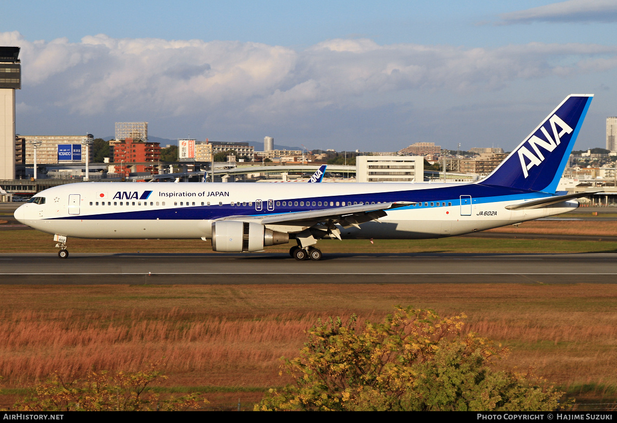 Aircraft Photo of JA602A | Boeing 767-381 | All Nippon Airways - ANA | AirHistory.net #634903