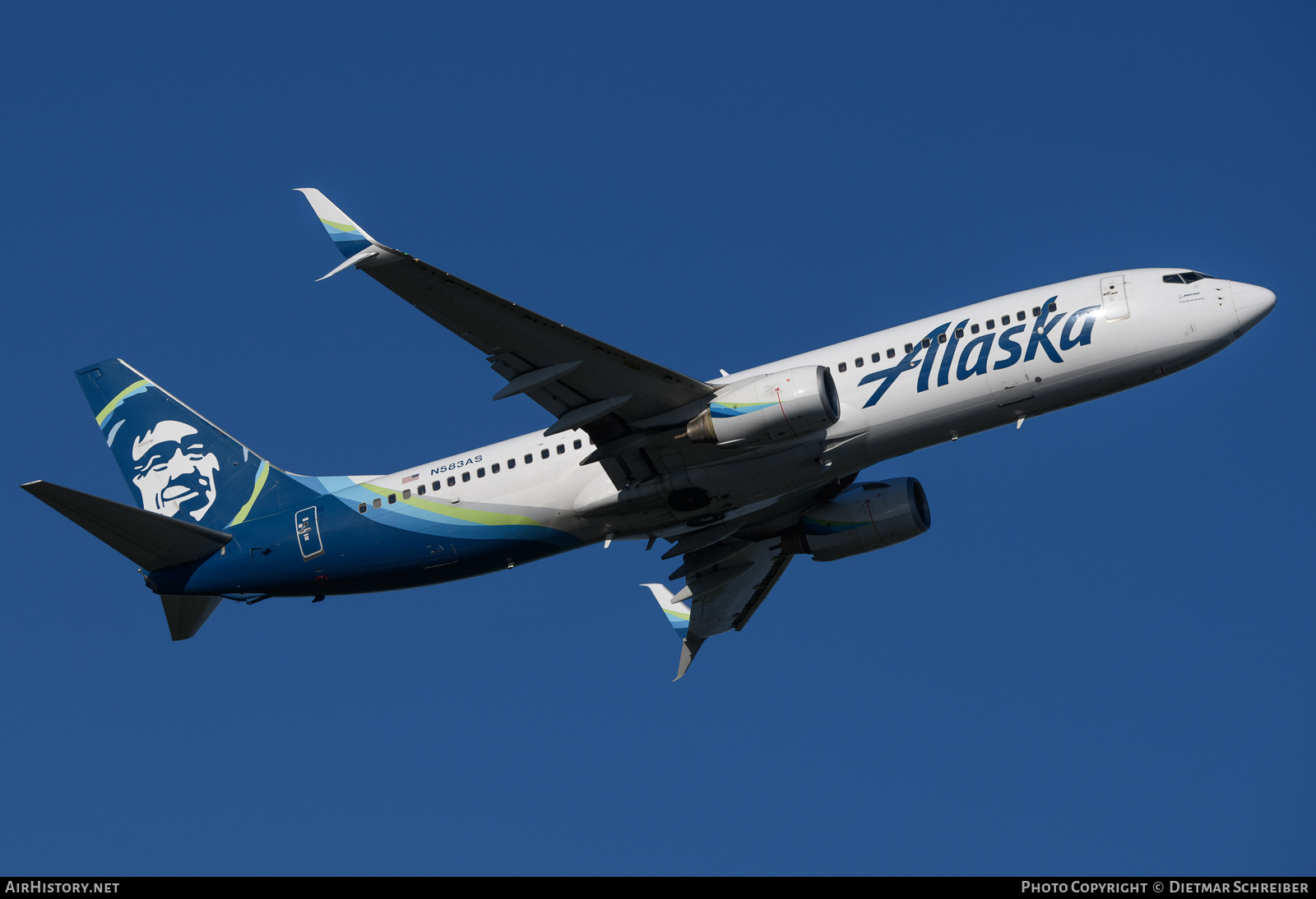 Aircraft Photo of N583AS | Boeing 737-890 | Alaska Airlines | AirHistory.net #634905