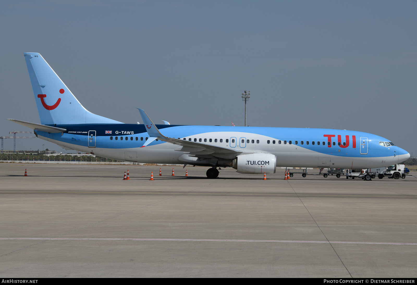 Aircraft Photo of G-TAWS | Boeing 737-8K5 | TUI | AirHistory.net #634912