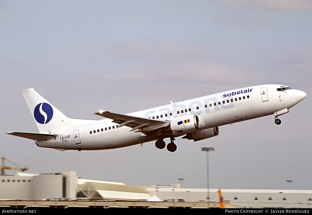 Aircraft Photo of LX-LGF | Boeing 737-4C9 | Sobelair | AirHistory.net #634918