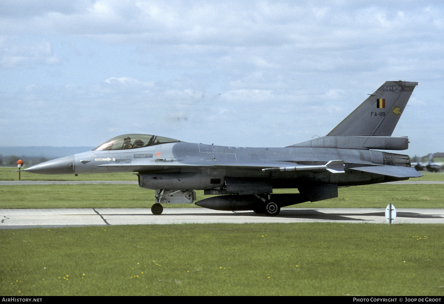 Aircraft Photo of FA-119 | General Dynamics F-16A Fighting Falcon | Belgium - Air Force | AirHistory.net #634921