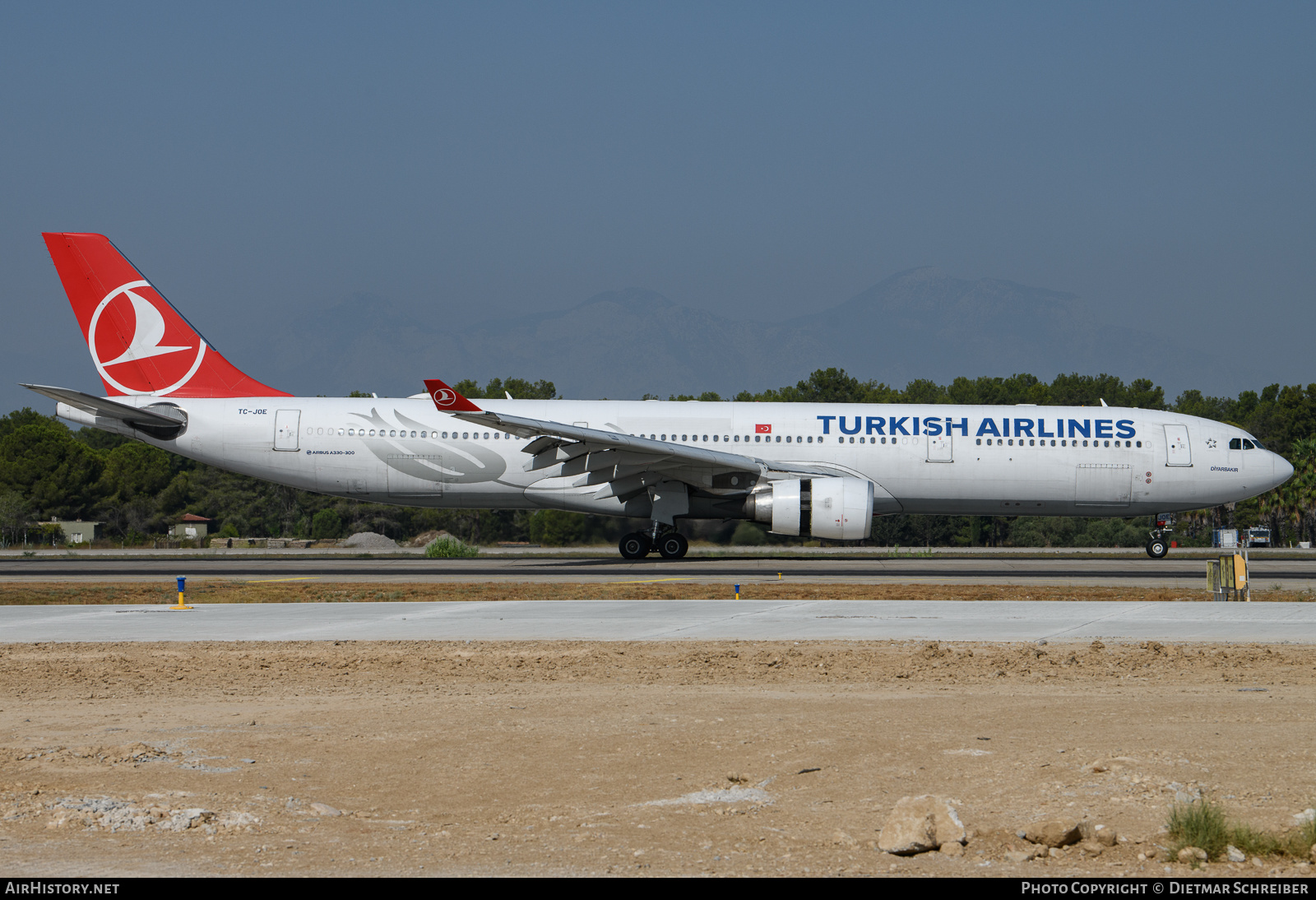 Aircraft Photo of TC-JOE | Airbus A330-303 | Turkish Airlines | AirHistory.net #634936