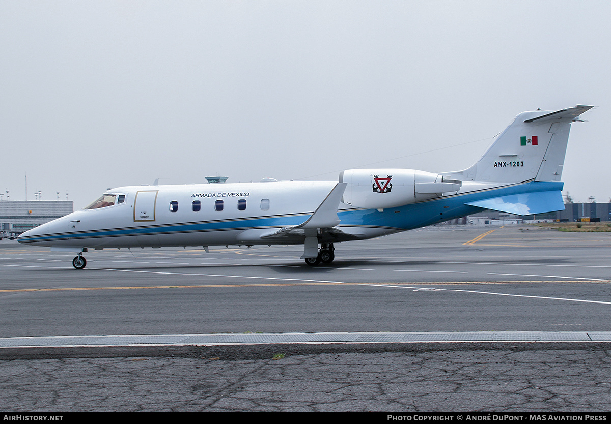 Aircraft Photo of ANX-1203 | Learjet 60 | Mexico - Navy | AirHistory.net #634942