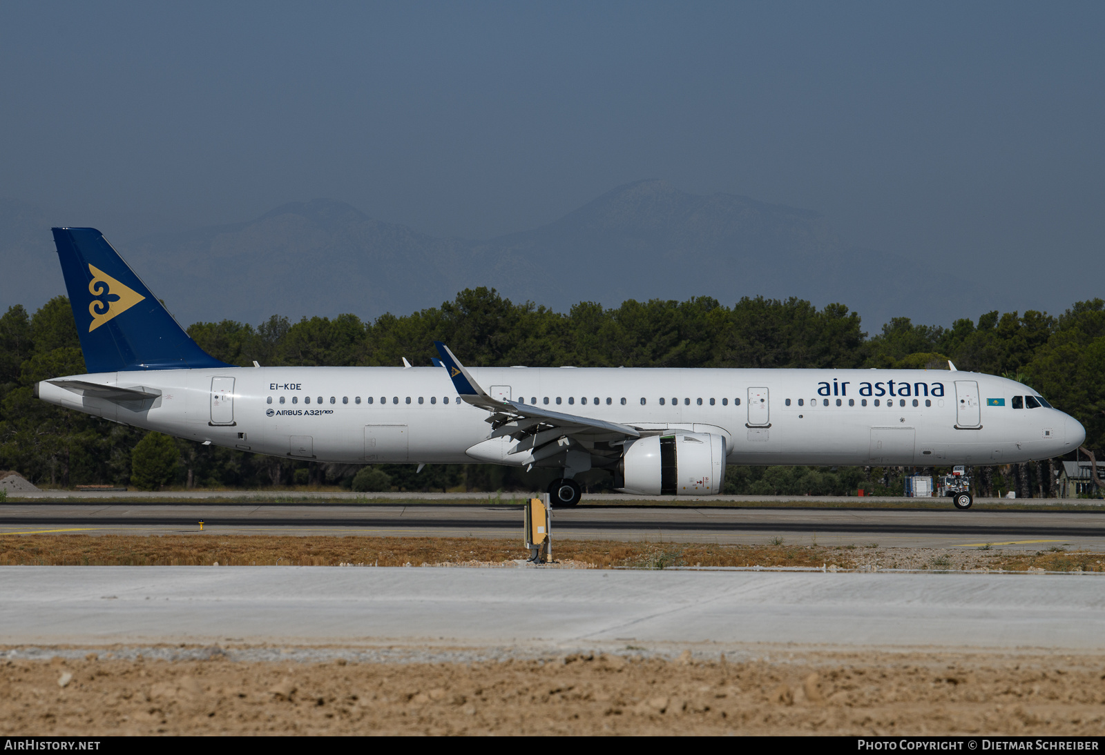 Aircraft Photo of EI-KDE | Airbus A321-271N | Air Astana | AirHistory.net #634945