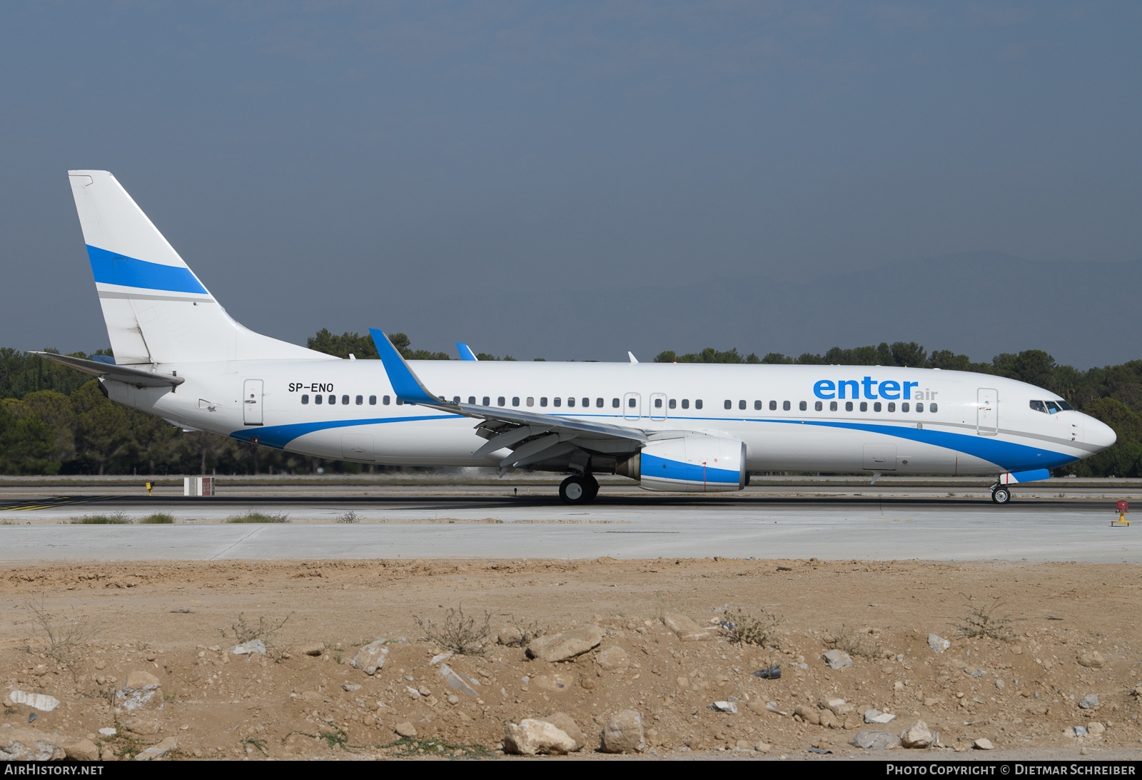 Aircraft Photo of SP-ENO | Boeing 737-8AS | Enter Air | AirHistory.net #634951