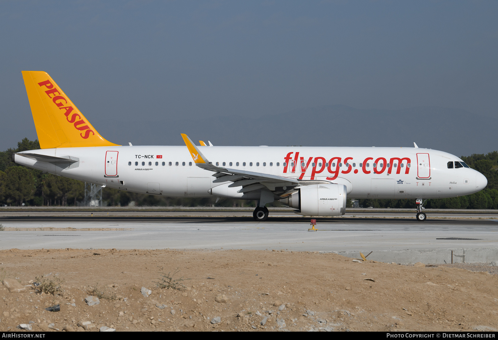 Aircraft Photo of TC-NCK | Airbus A320-251N | Pegasus Airlines | AirHistory.net #634957