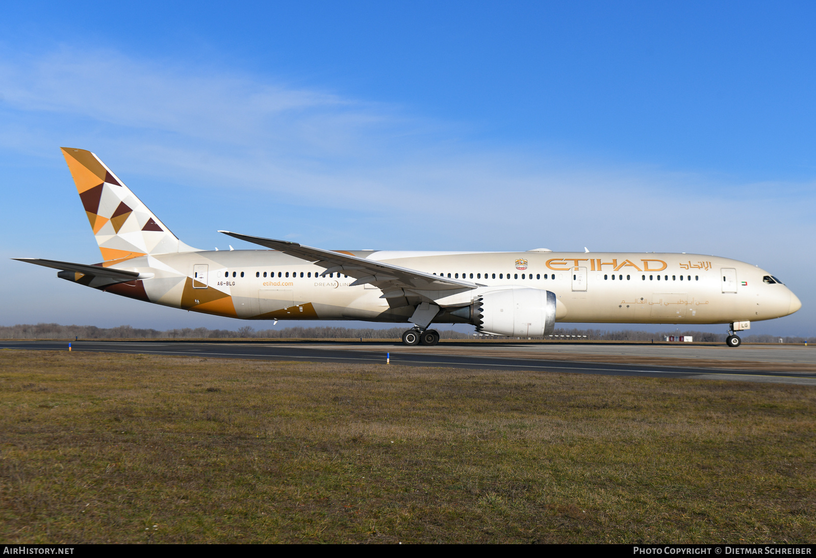 Aircraft Photo of A6-BLG | Boeing 787-9 Dreamliner | Etihad Airways | AirHistory.net #634968