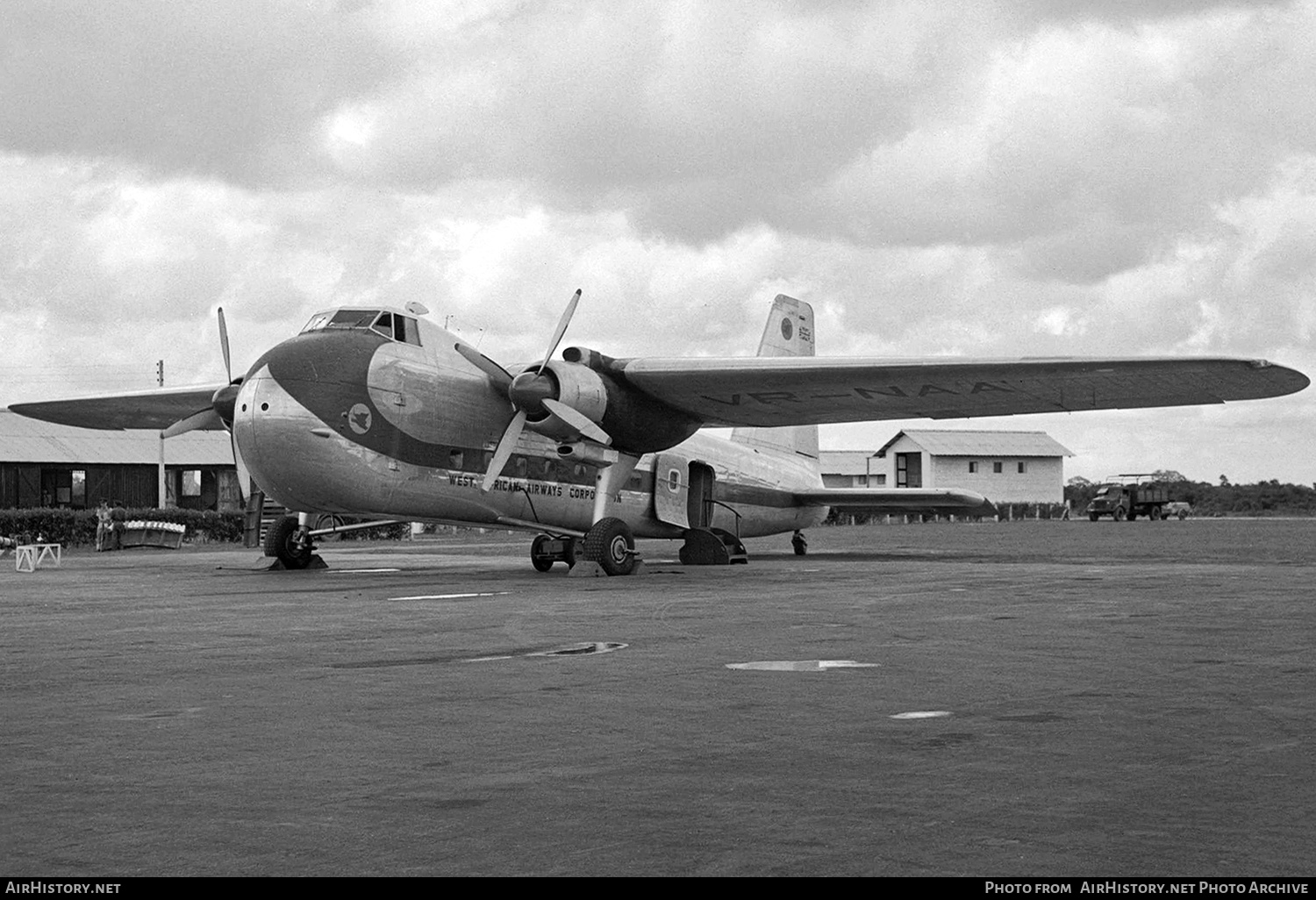 Aircraft Photo of VR-NAA | Bristol 170 Freighter Mk21 | West African Airways | AirHistory.net #634998