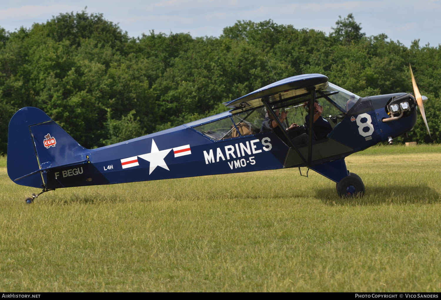 Aircraft Photo of F-BEGU | Piper J-3C-65 Cub | USA - Marines | AirHistory.net #635002