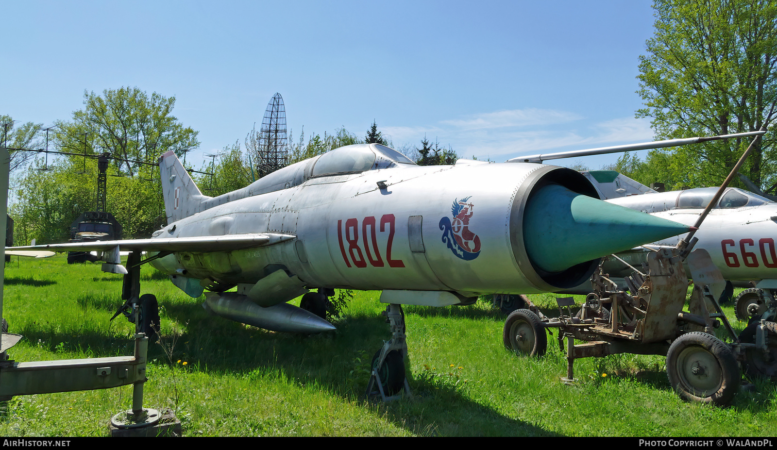 Aircraft Photo of 1802 | Mikoyan-Gurevich MiG-21PF | Poland - Air Force | AirHistory.net #635004