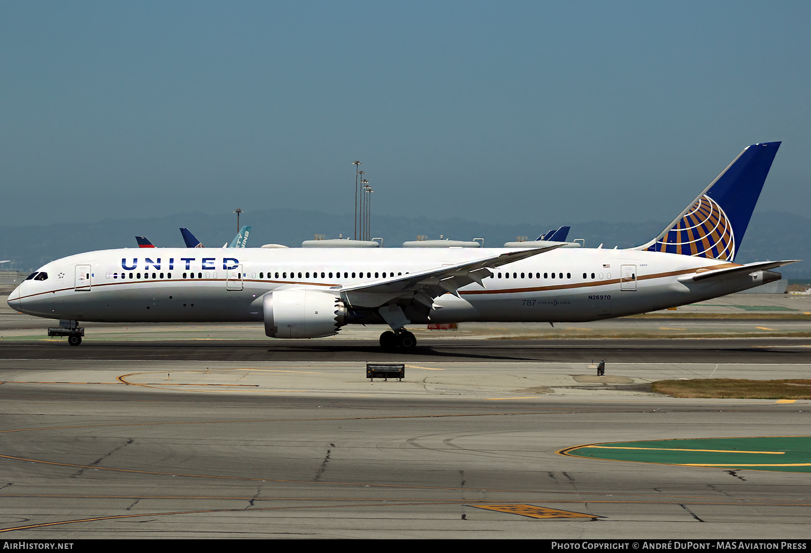 Aircraft Photo of N26970 | Boeing 787-9 Dreamliner | United Airlines | AirHistory.net #635030