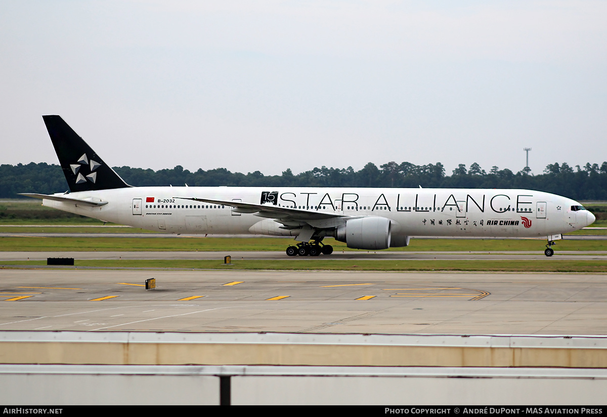 Aircraft Photo of B-2032 | Boeing 777-39L/ER | Air China | AirHistory.net #635032