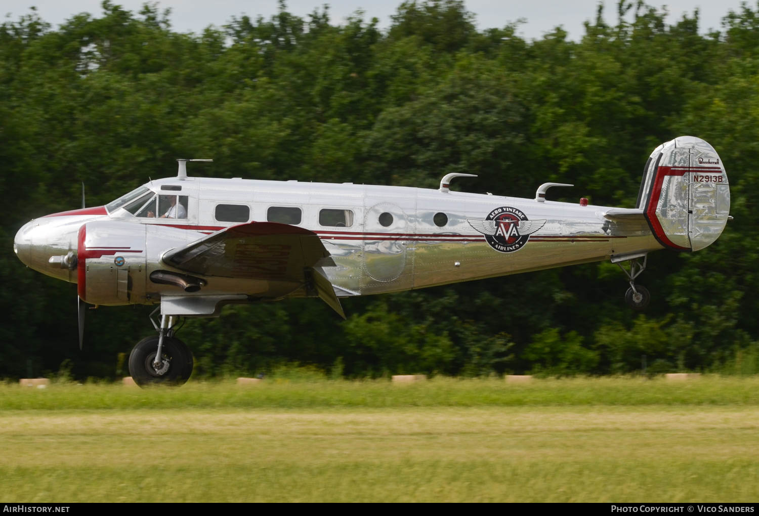 Aircraft Photo of N2913B | Beech D18S | AVA - Aero Vintage Academy | AirHistory.net #635051
