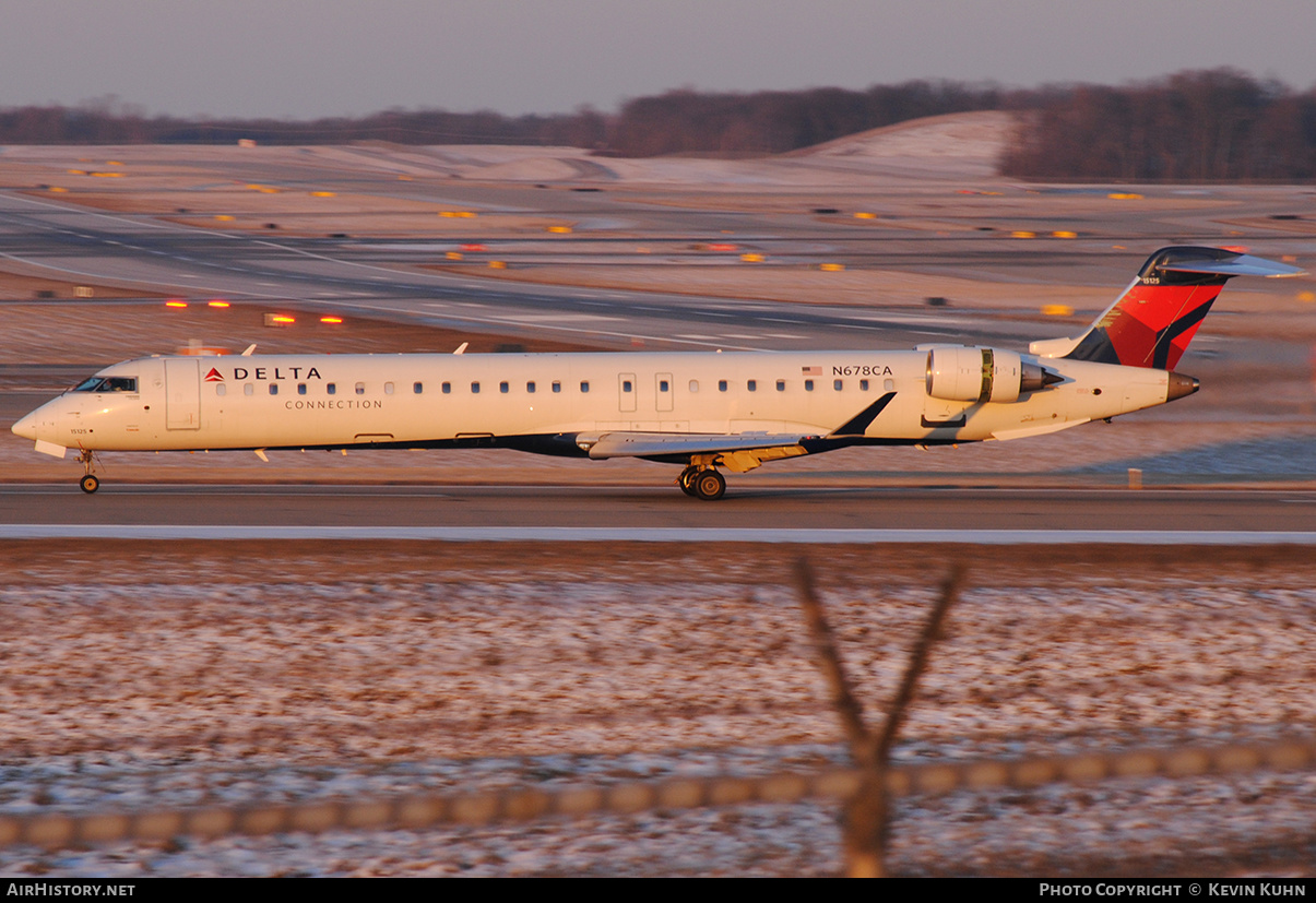 Aircraft Photo of N678CA | Bombardier CRJ-900 (CL-600-2D24) | Delta Connection | AirHistory.net #635087