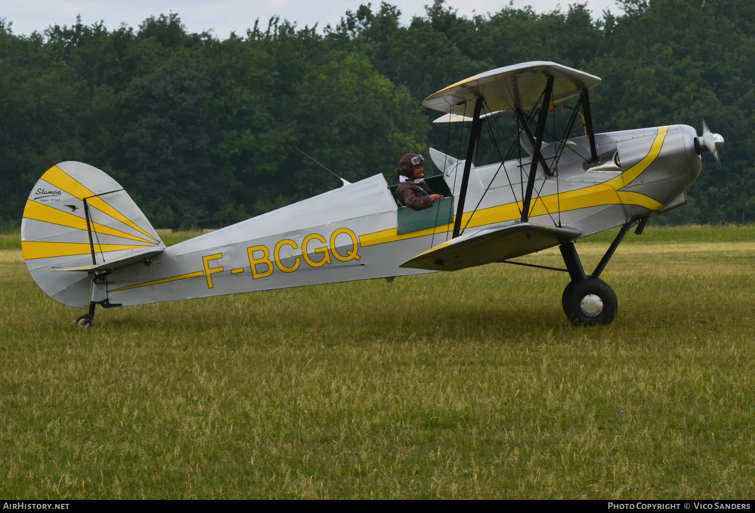 Aircraft Photo of F-BCGQ | Stampe-Vertongen SV-4A | AirHistory.net #635105