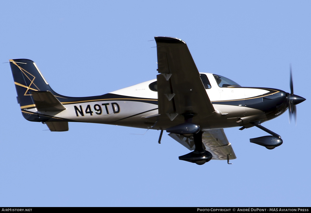 Aircraft Photo of N49TD | Cirrus SR-22T G6-GTS Arrivee | AirHistory.net #635127