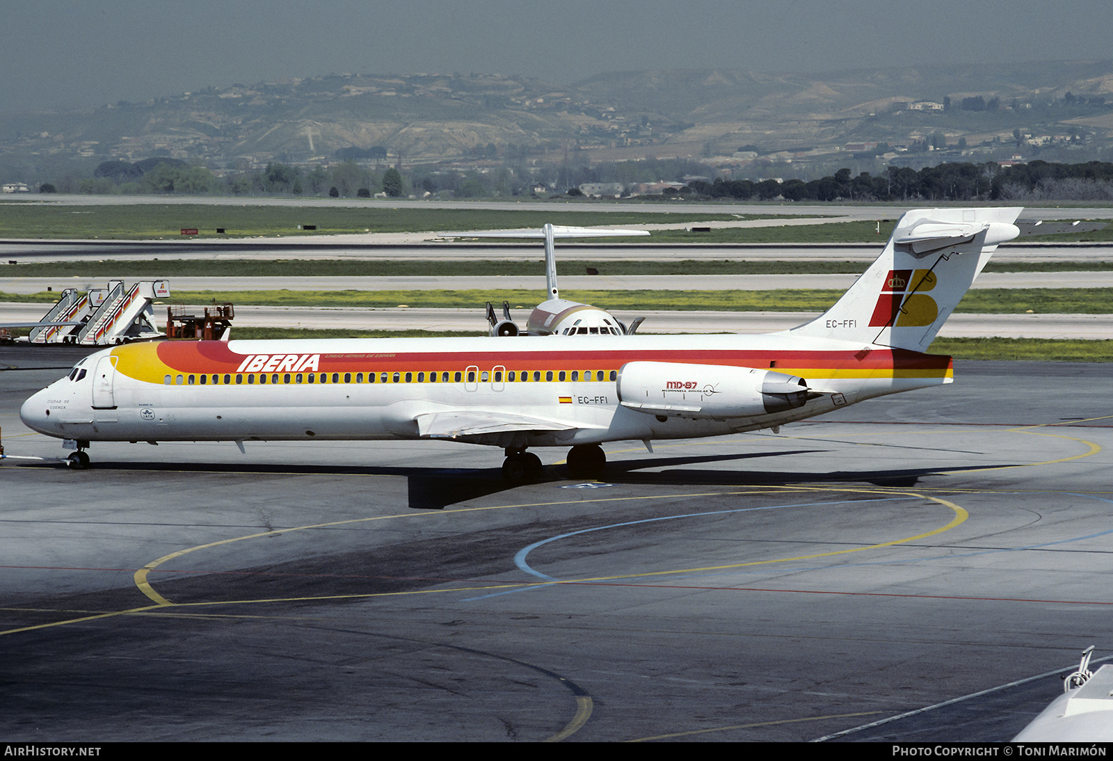 Aircraft Photo of EC-FFI | McDonnell Douglas MD-87 (DC-9-87) | Iberia | AirHistory.net #635145