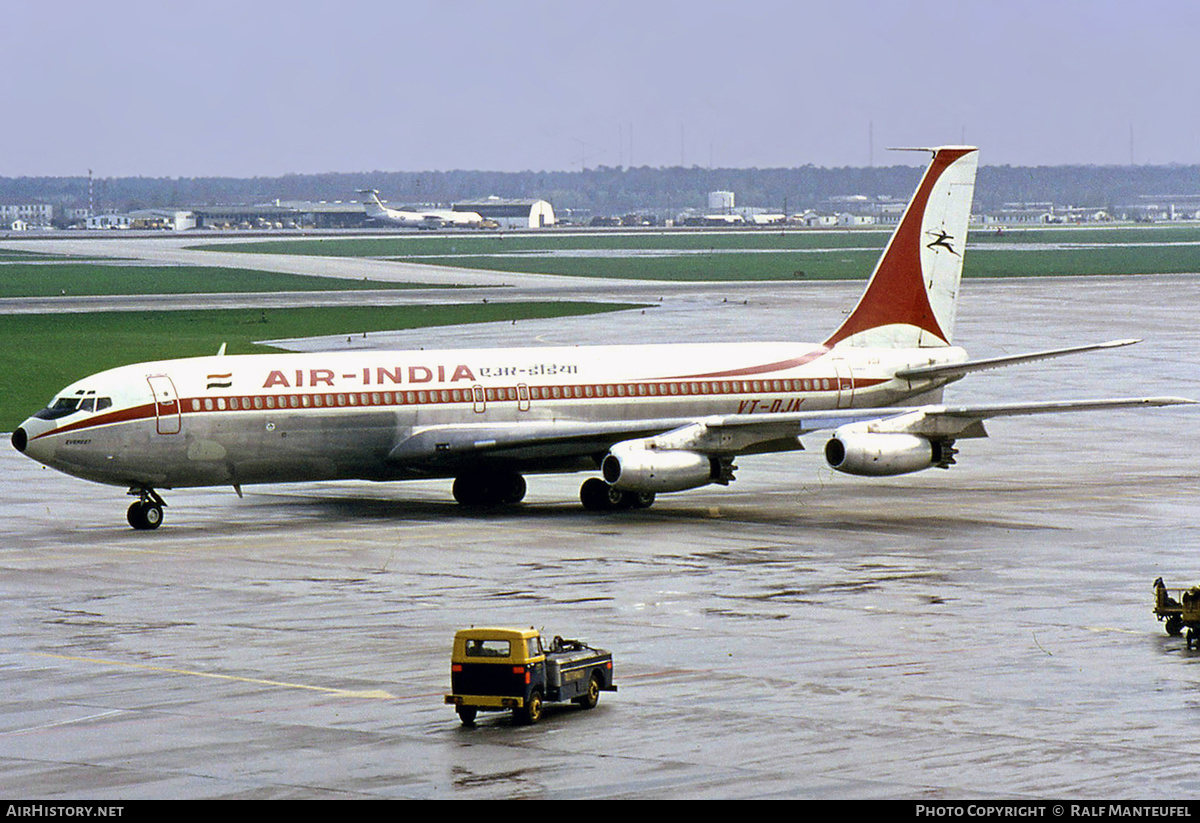 Aircraft Photo of VT-DJK | Boeing 707-437 | Air India | AirHistory.net #635158