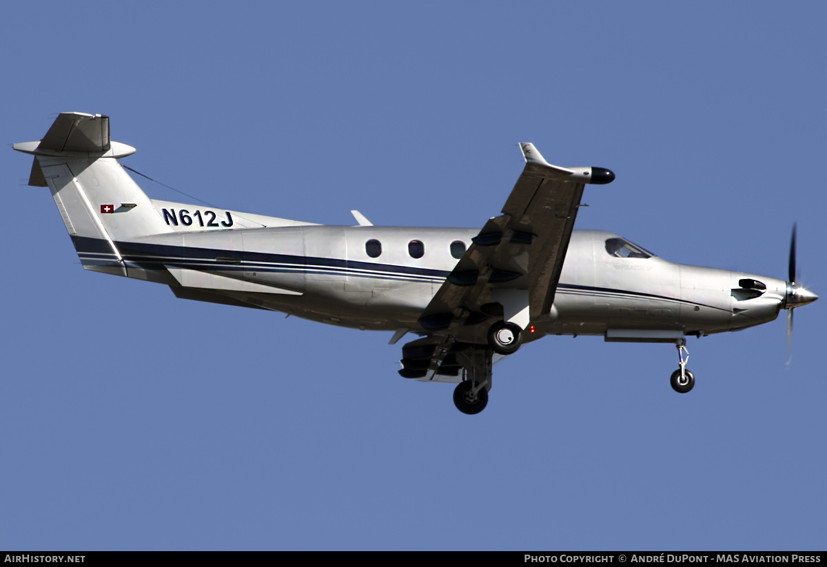 Aircraft Photo of N612J | Pilatus PC-12/45 | AirHistory.net #635165