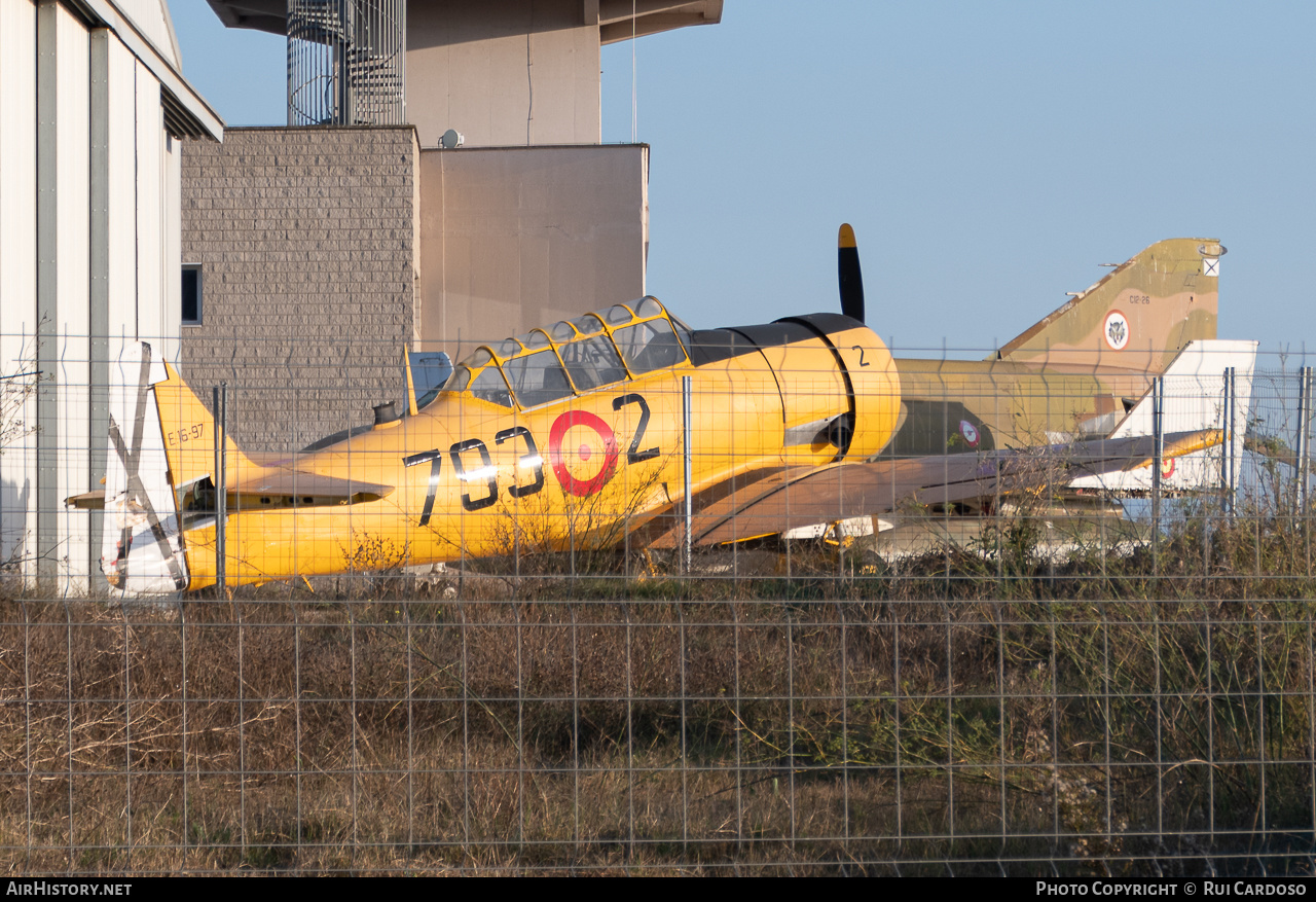 Aircraft Photo of E16-97 / 793-2 | North American T-6G Texan | Spain - Air Force | AirHistory.net #635167