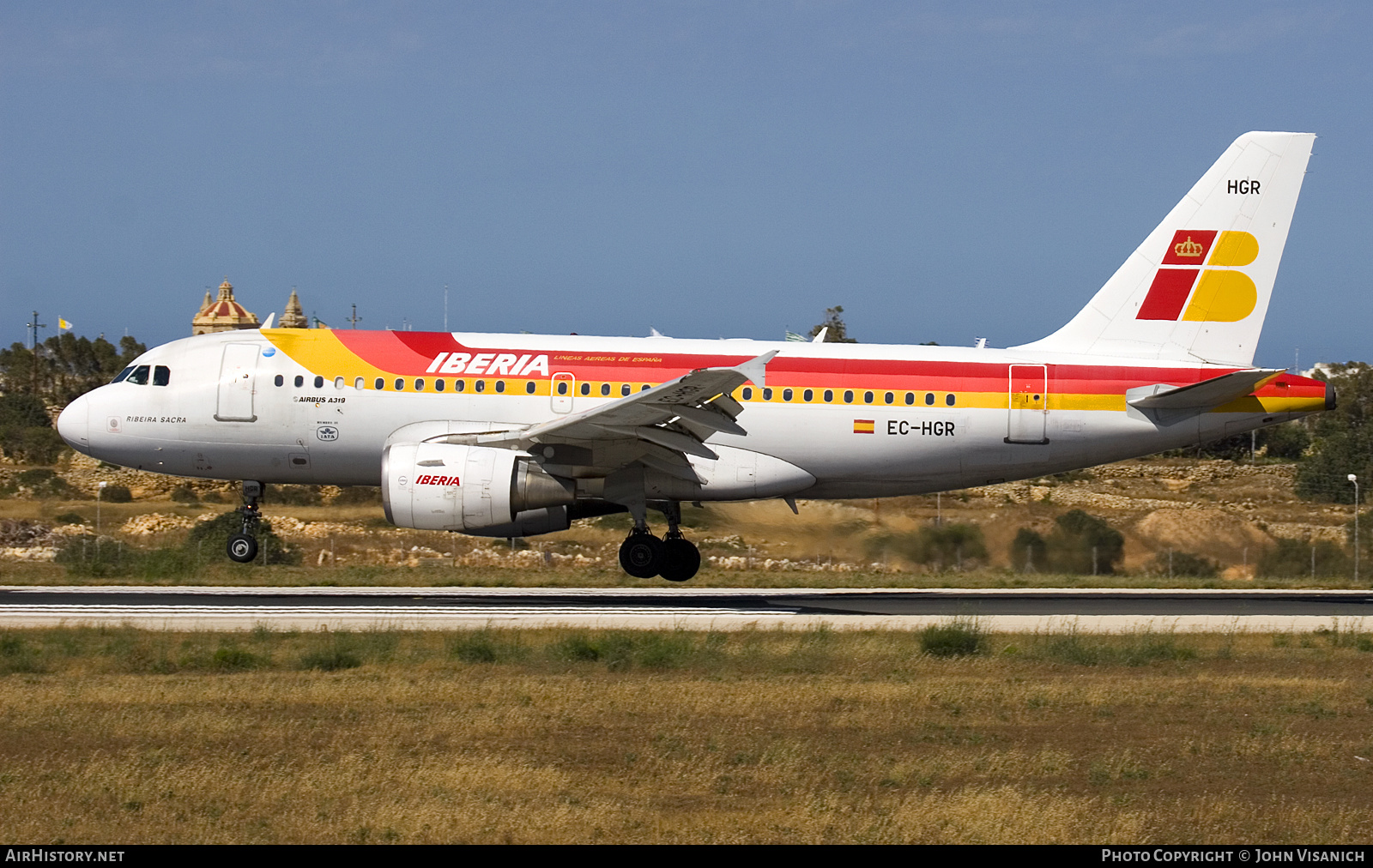 Aircraft Photo of EC-HGR | Airbus A319-112 | Iberia | AirHistory.net #635168
