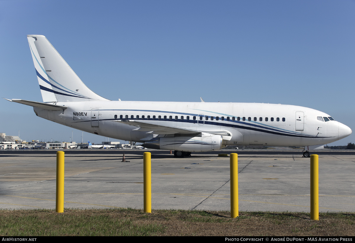 Aircraft Photo of N80EV | Boeing 737-2H4/Adv | AirHistory.net #635178