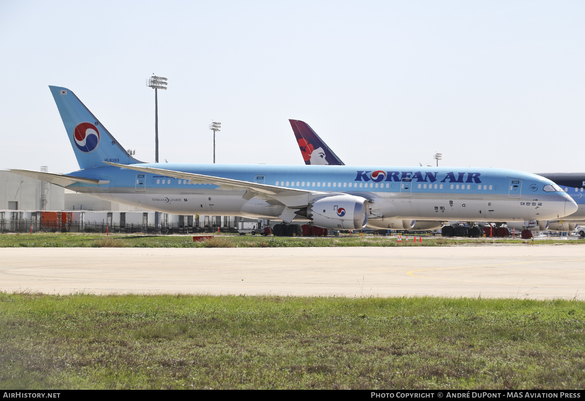 Aircraft Photo of HL8393 | Boeing 787-9 Dreamliner | Korean Air | AirHistory.net #635181