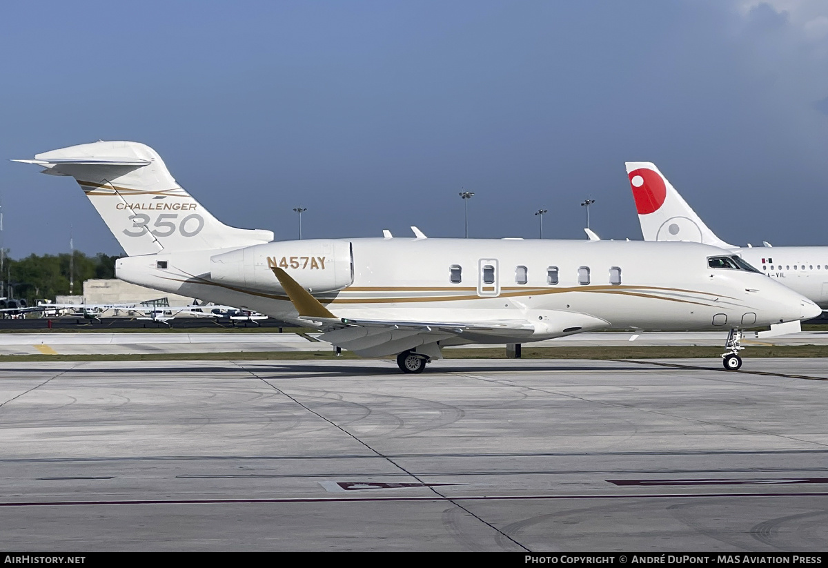 Aircraft Photo of N457AY | Bombardier Challenger 350 (BD-100-1A10) | AirHistory.net #635186