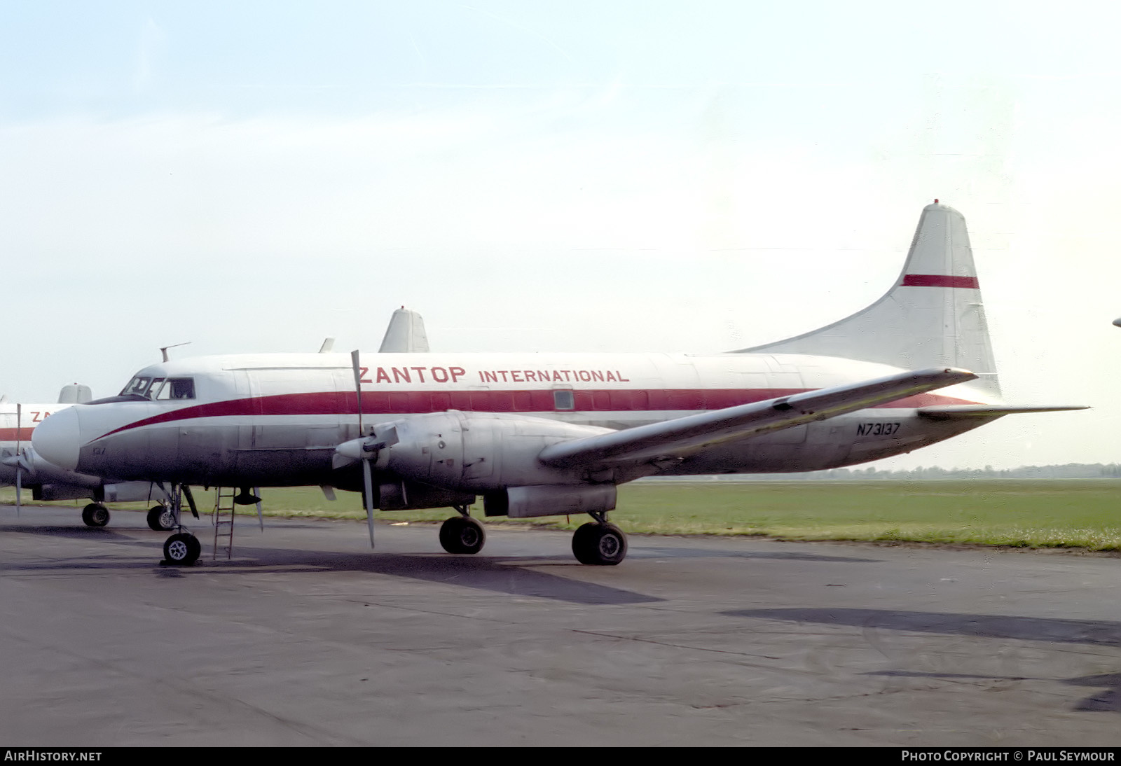 Aircraft Photo of N73137 | Convair 640/F | Zantop International Airlines | AirHistory.net #635201
