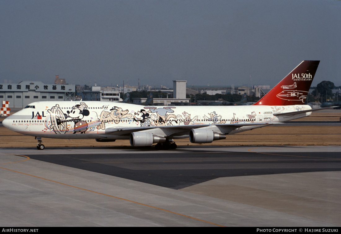 Aircraft Photo of JA8908 | Boeing 747-446D | Japan Airlines - JAL | AirHistory.net #635203