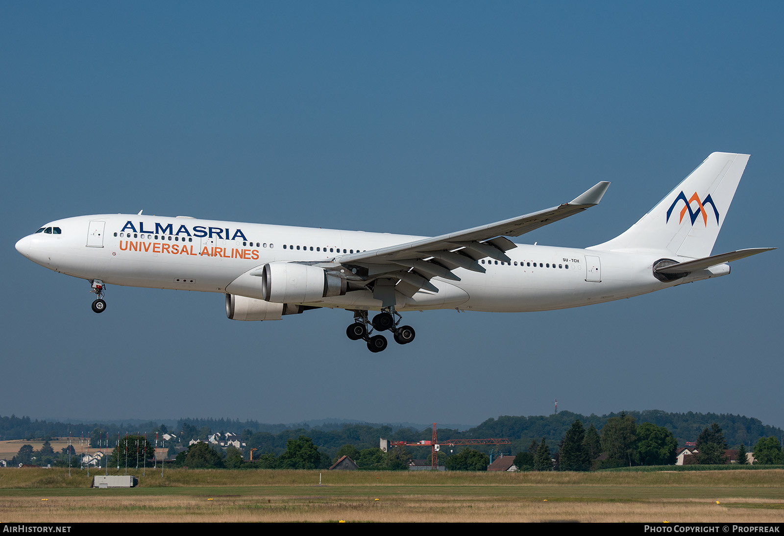 Aircraft Photo of SU-TCH | Airbus A330-203 | Almasria Universal Airlines | AirHistory.net #635209