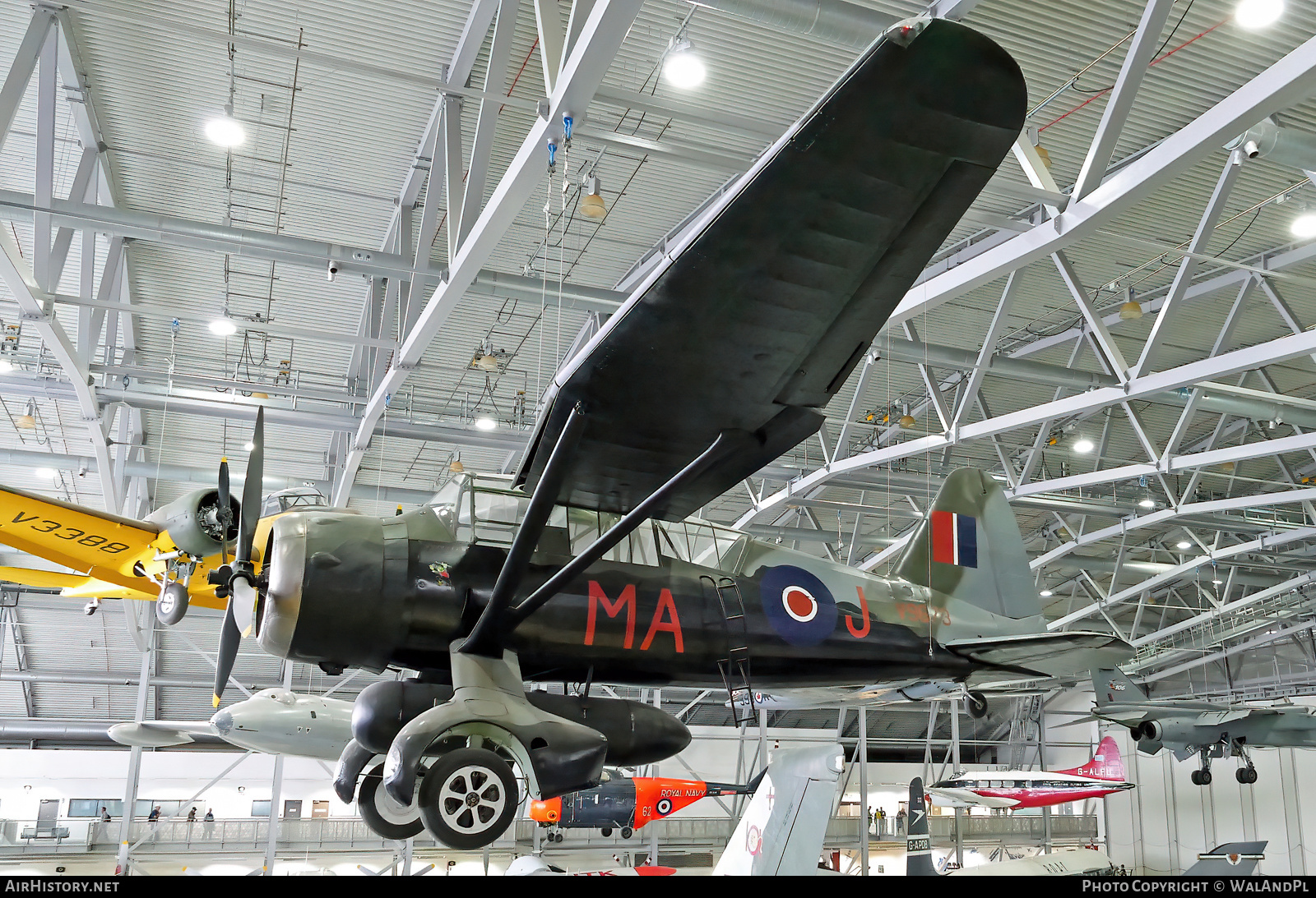 Aircraft Photo of V9673 | Westland Lysander Mk.IIIA | UK - Air Force | AirHistory.net #635210