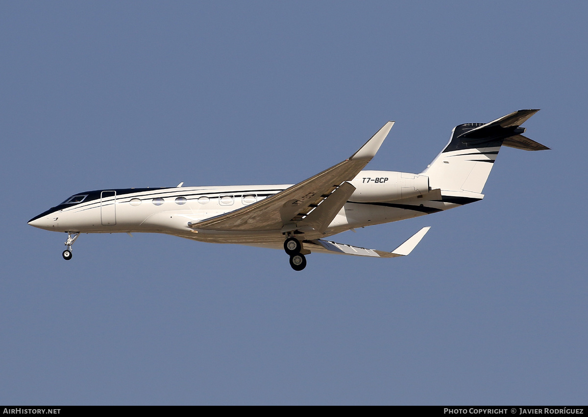Aircraft Photo of T7-BCP | Gulfstream Aerospace G650ER (G-VI) | AirHistory.net #635214
