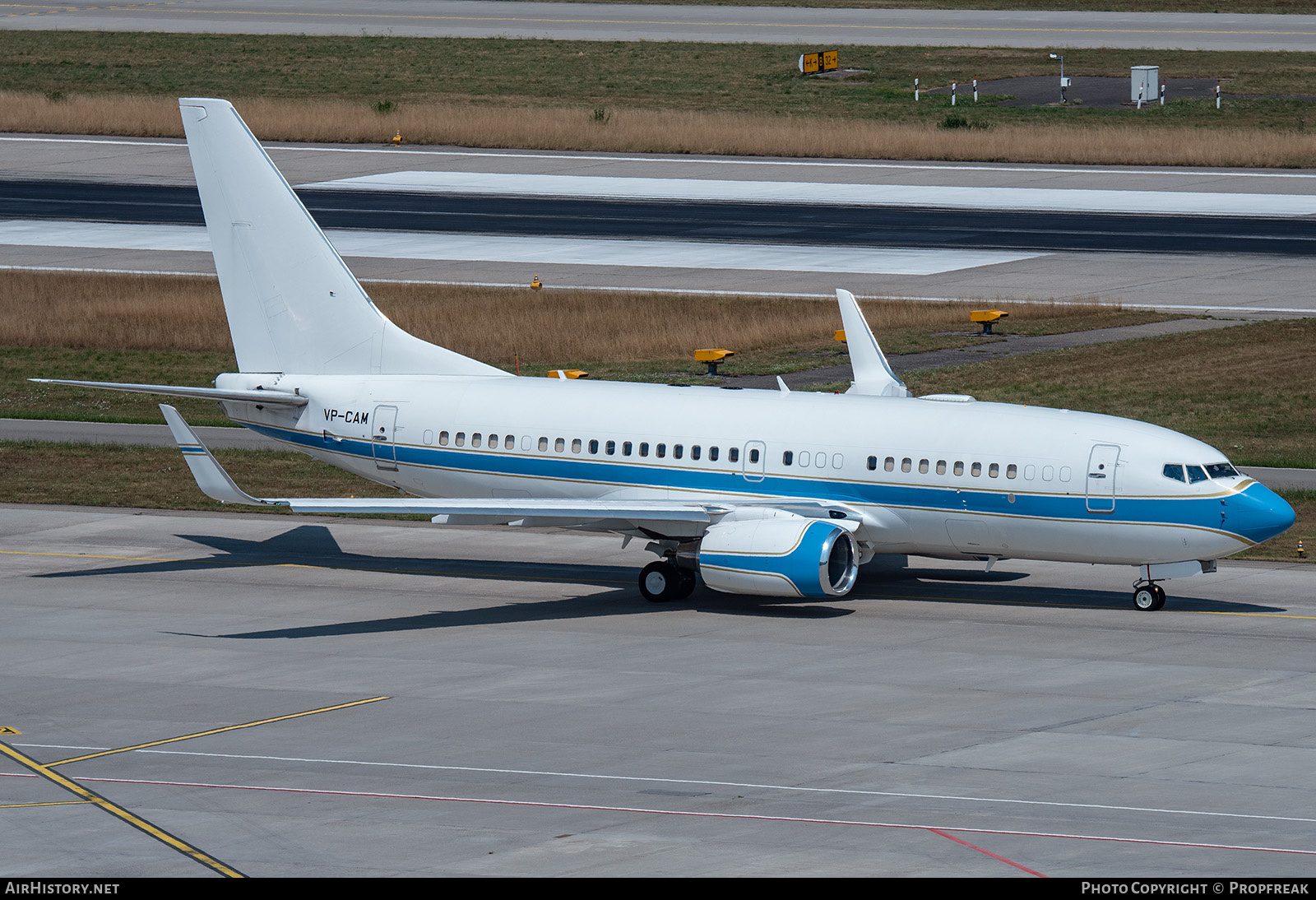 Aircraft Photo of VP-CAM | Boeing 737-7KK BBJ | AirHistory.net #635229