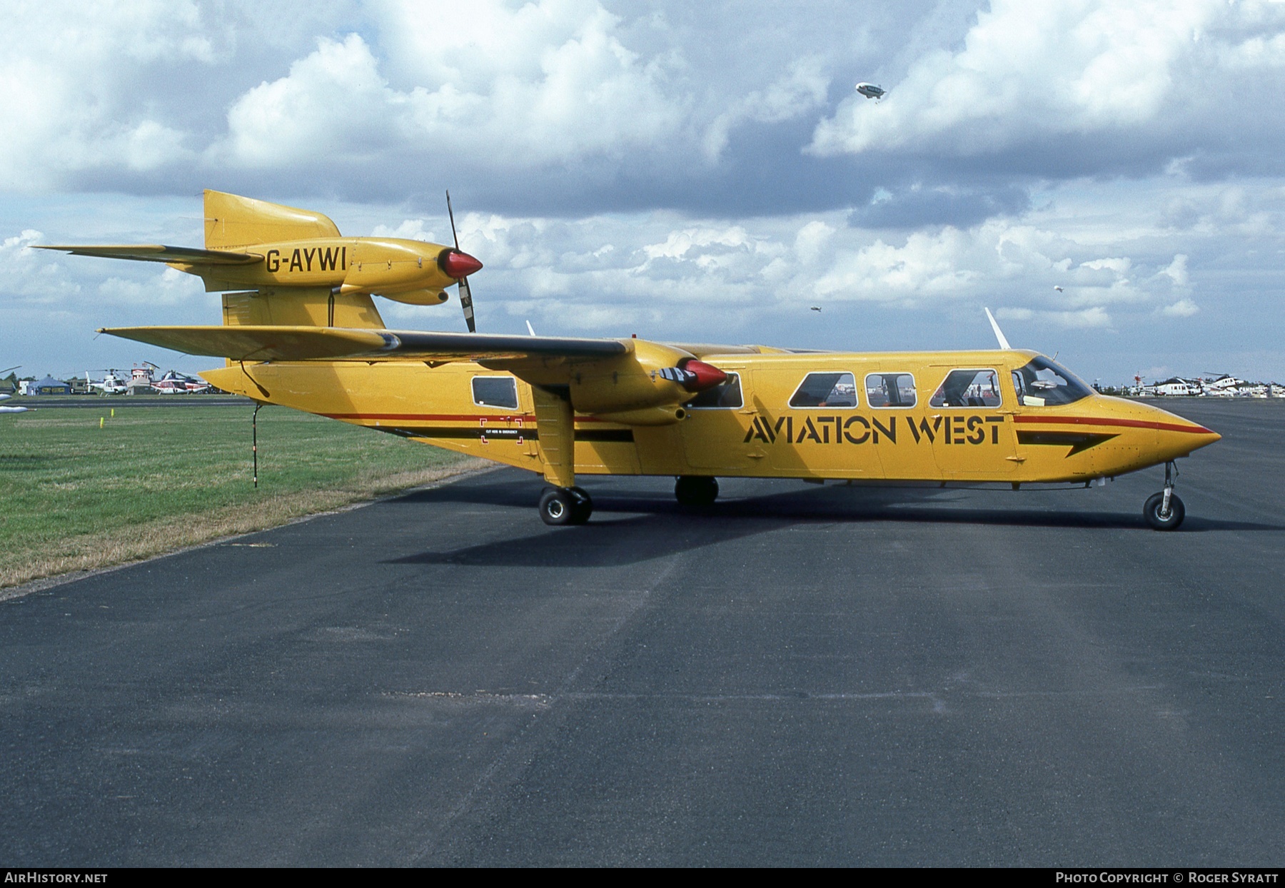 Aircraft Photo of G-AYWI | Britten-Norman BN-2A Mk.3-1 Trislander | Aviation West | AirHistory.net #635244