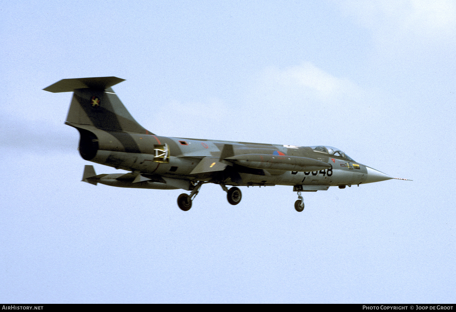 Aircraft Photo of D-8048 | Lockheed F-104G Starfighter | Netherlands - Air Force | AirHistory.net #635251